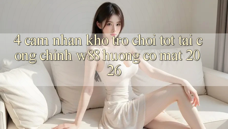 4. Cảm nhận Kho Trò chơi Tốt Tại Cổng Chính W88 Hướng Có mặt 2026