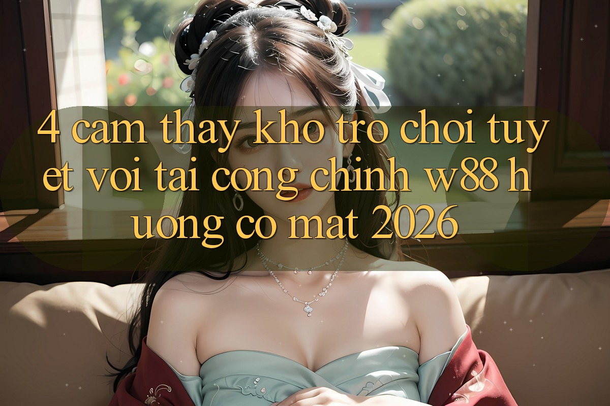 4. Cảm thấy Kho Trò chơi Tuyệt vời Tại Cổng Chính W88 Hướng Có mặt 2026