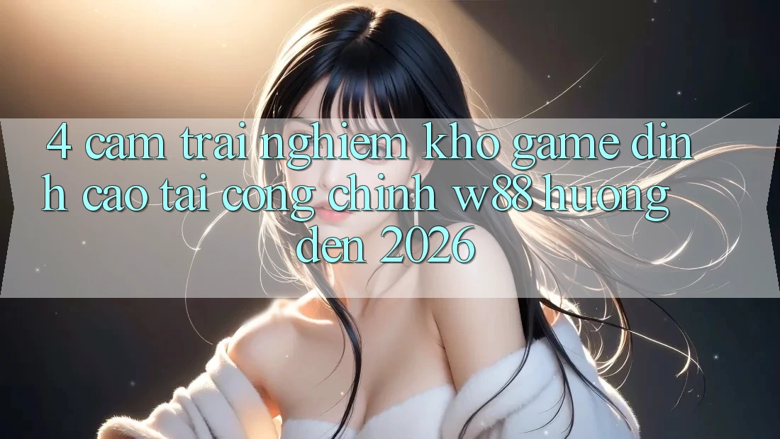4. Cảm trải nghiệm Kho Game Đỉnh Cao Tại Cổng Chính W88 Hướng Đến 2026
