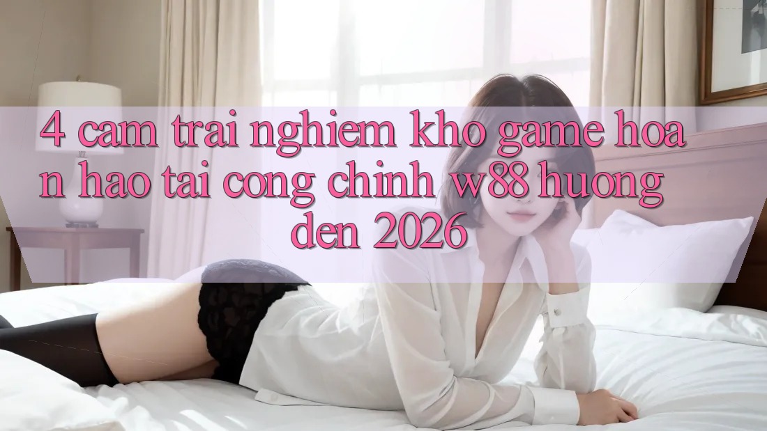 4. Cảm trải nghiệm Kho Game Hoàn hảo Tại Cổng Chính W88 Hướng Đến 2026