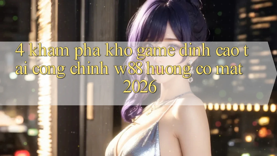 4. Khám Phá Kho Game Đỉnh Cao Tại Cổng Chính W88 Hướng Có mặt 2026