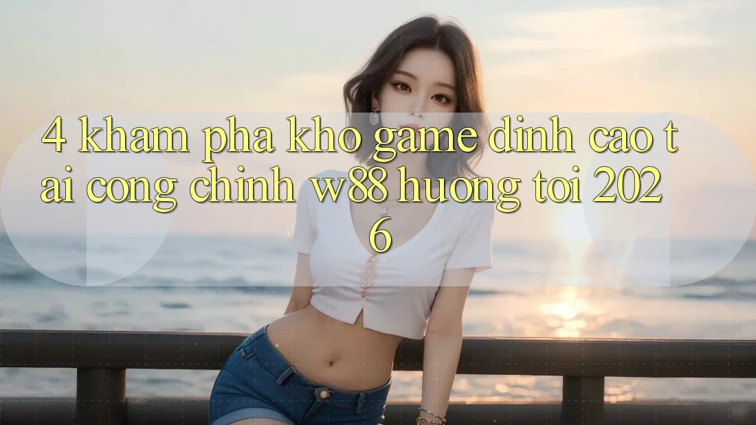 4. Khám Phá Kho Game Đỉnh Cao Tại Cổng Chính W88 Hướng Tới 2026