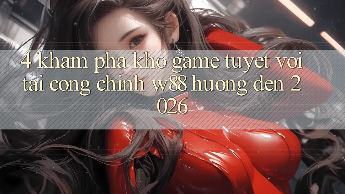 4. Khám Phá Kho Game Tuyệt vời Tại Cổng Chính W88 Hướng Đến 2026