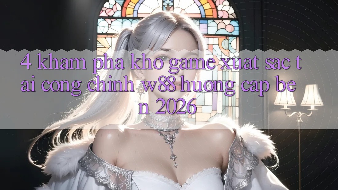 4. Khám Phá Kho Game Xuất sắc Tại Cổng Chính W88 Hướng Cập bến 2026