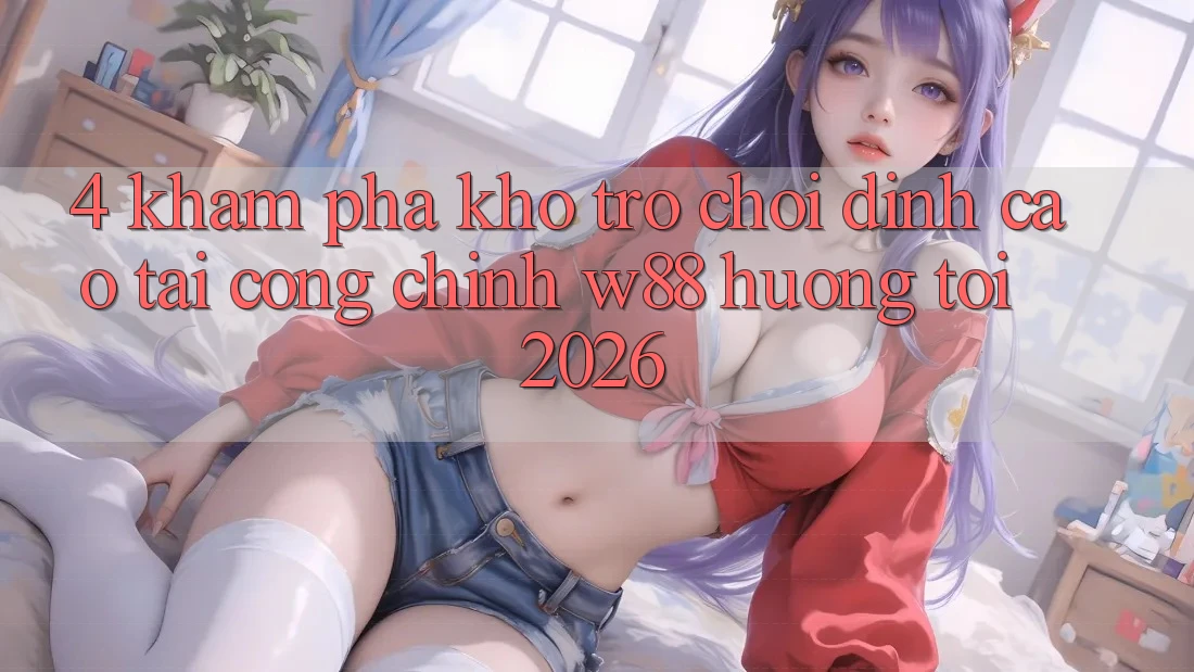 4. Khám Phá Kho Trò chơi Đỉnh Cao Tại Cổng Chính W88 Hướng Tới 2026