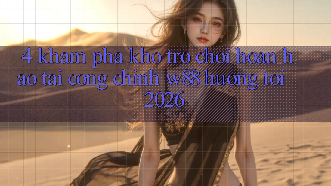 4. Khám Phá Kho Trò chơi Hoàn hảo Tại Cổng Chính W88 Hướng Tới 2026
