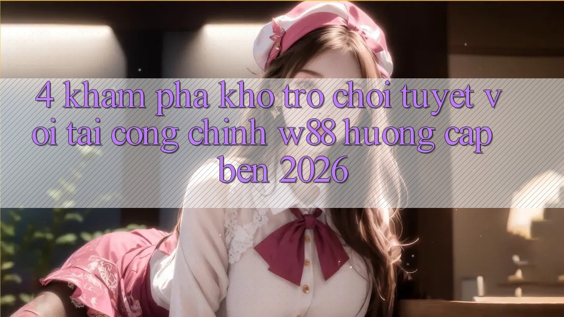 4. Khám Phá Kho Trò chơi Tuyệt vời Tại Cổng Chính W88 Hướng Cập bến 2026