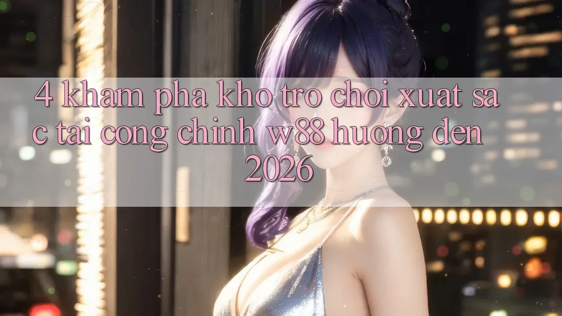 4. Khám Phá Kho Trò chơi Xuất sắc Tại Cổng Chính W88 Hướng Đến 2026 4. Khám Phá Kho Trò chơi Xuất sắc Tại Cổng Chính W88 Hướng Đến 2026