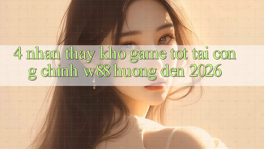 4. Nhận thấy Kho Game Tốt Tại Cổng Chính W88 Hướng Đến 2026