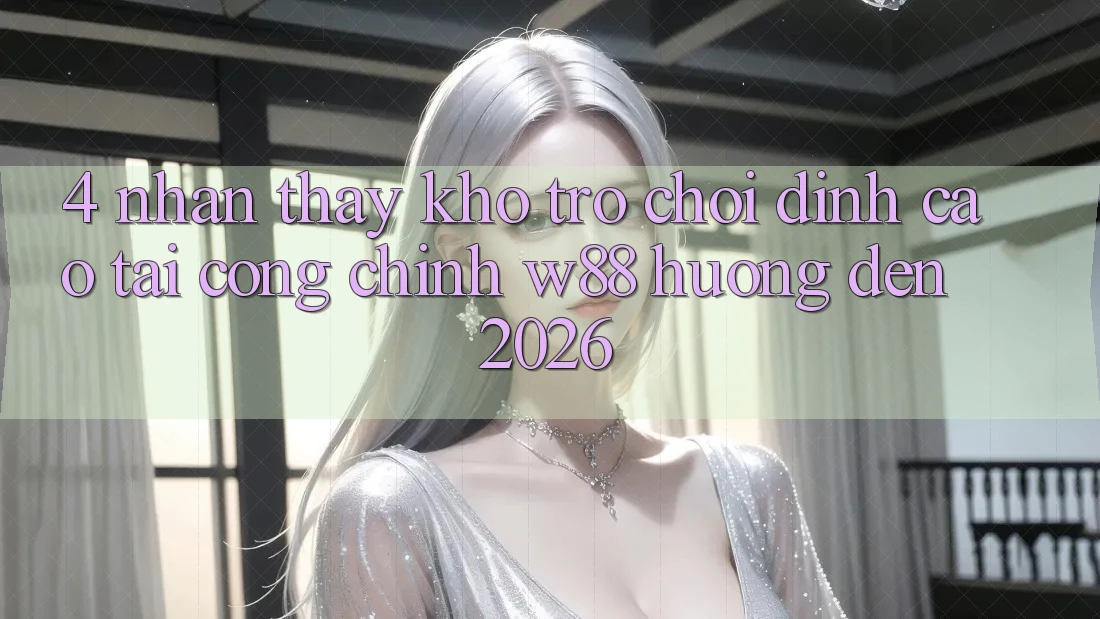 4. Nhận thấy Kho Trò chơi Đỉnh Cao Tại Cổng Chính W88 Hướng Đến 2026