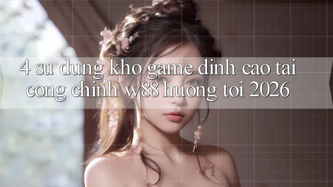 4. Sử dụng Kho Game Đỉnh Cao Tại Cổng Chính W88 Hướng Tới 2026