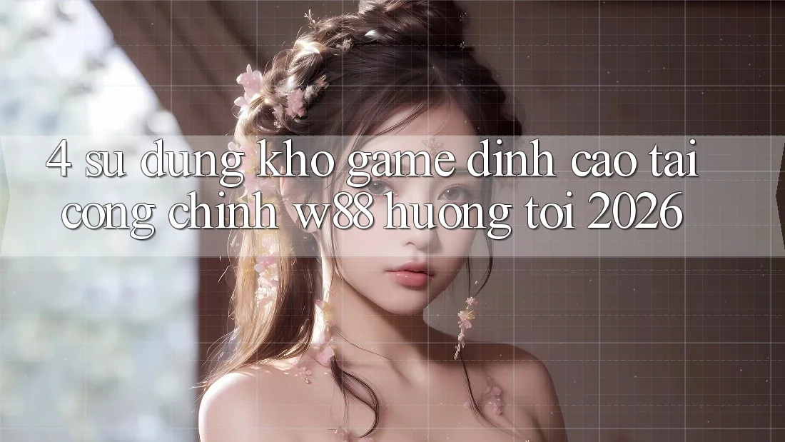 4. Sử dụng Kho Game Đỉnh Cao Tại Cổng Chính W88 Hướng Tới 2026 4. Sử dụng Kho Game Đỉnh Cao Tại Cổng Chính W88 Hướng Tới 2026