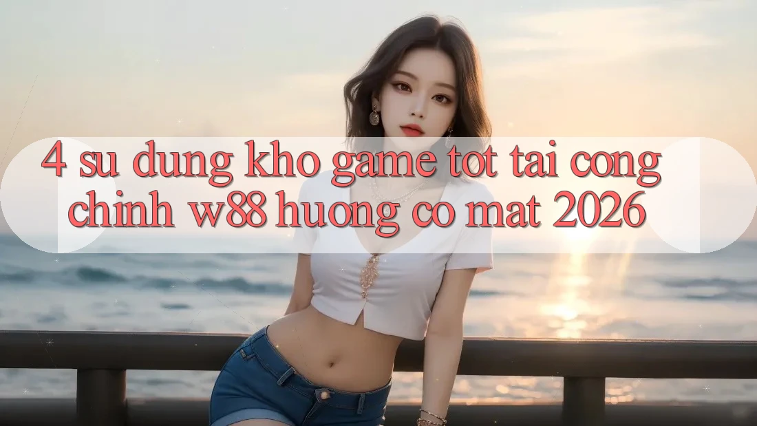 4. Sử dụng Kho Game Tốt Tại Cổng Chính W88 Hướng Có mặt 2026