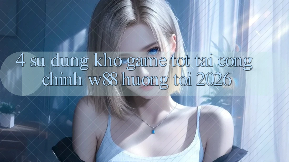 4. Sử dụng Kho Game Tốt Tại Cổng Chính W88 Hướng Tới 2026