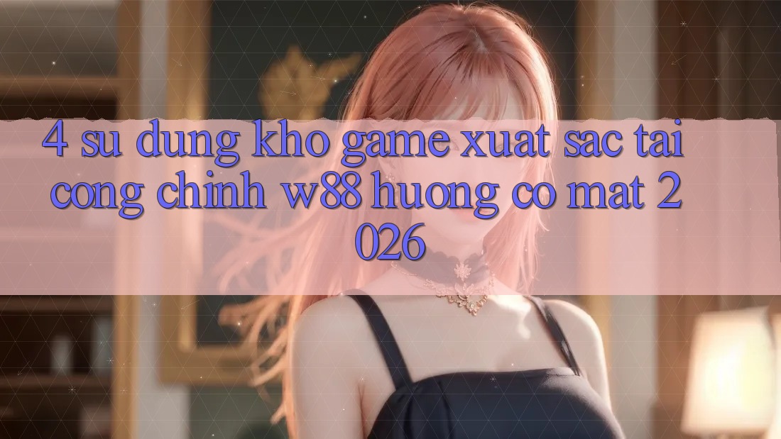 4. Sử dụng Kho Game Xuất sắc Tại Cổng Chính W88 Hướng Có mặt 2026