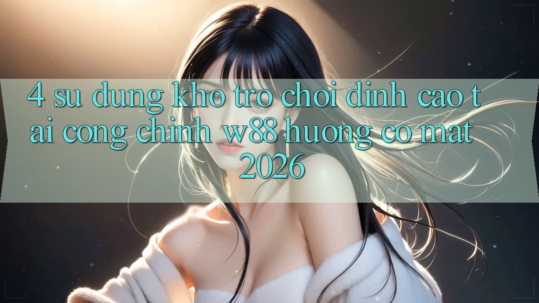 4. Sử dụng Kho Trò chơi Đỉnh Cao Tại Cổng Chính W88 Hướng Có mặt 2026