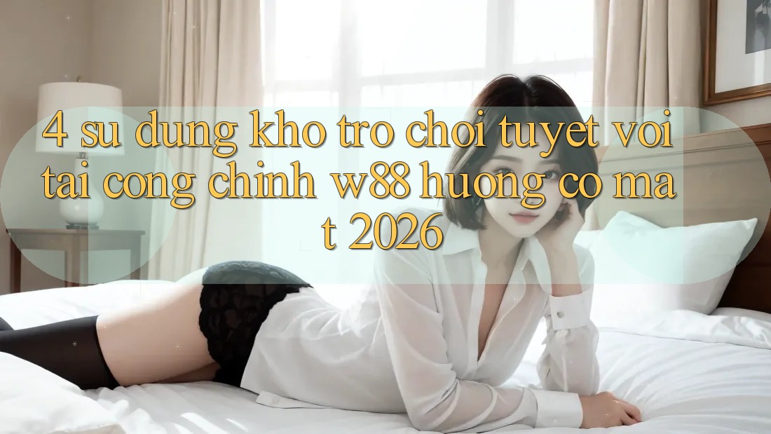 4. Sử dụng Kho Trò chơi Tuyệt vời Tại Cổng Chính W88 Hướng Có mặt 2026
