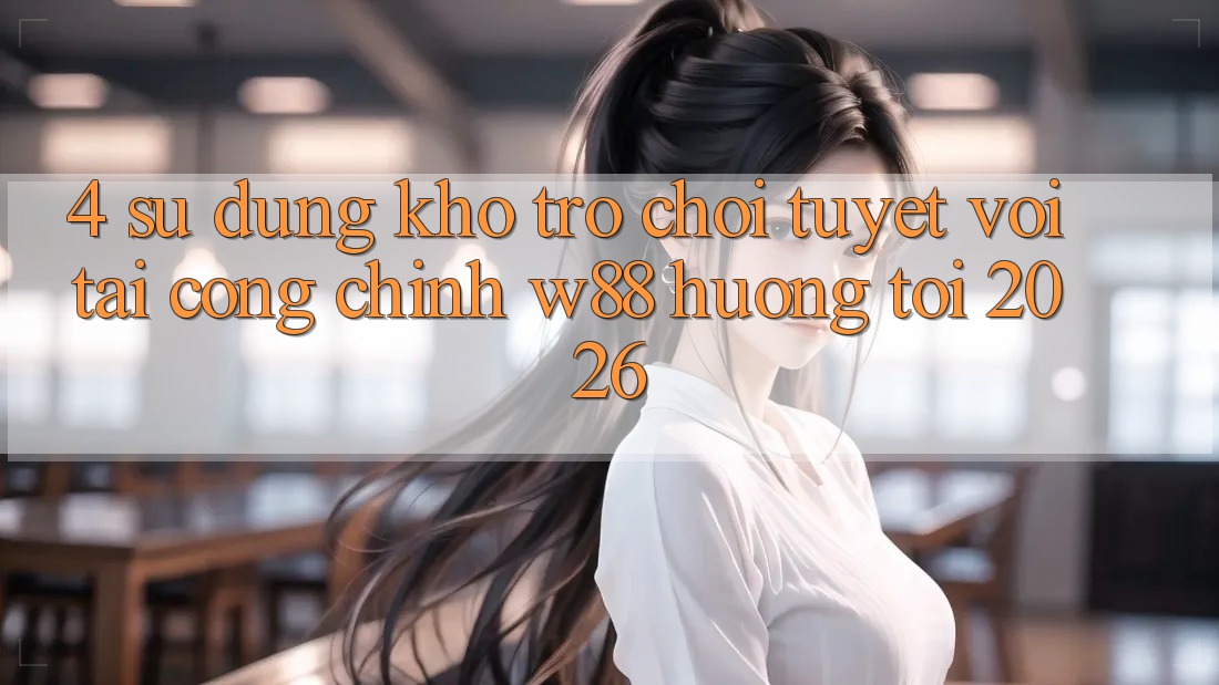 4. Sử dụng Kho Trò chơi Tuyệt vời Tại Cổng Chính W88 Hướng Tới 2026 4. Sử dụng Kho Trò chơi Tuyệt vời Tại Cổng Chính W88 Hướng Tới 2026