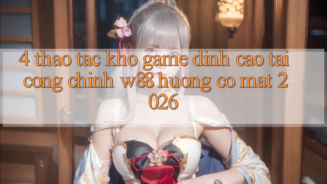 4. Thao tác Kho Game Đỉnh Cao Tại Cổng Chính W88 Hướng Có mặt 2026