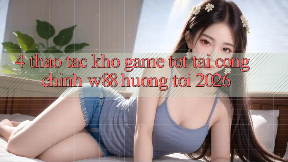 4. Thao tác Kho Game Tốt Tại Cổng Chính W88 Hướng Tới 2026