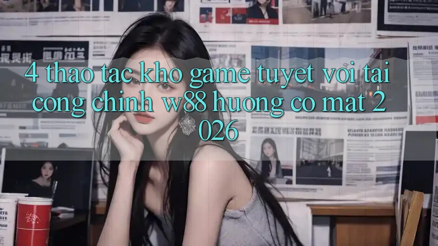 4. Thao tác Kho Game Tuyệt vời Tại Cổng Chính W88 Hướng Có mặt 2026