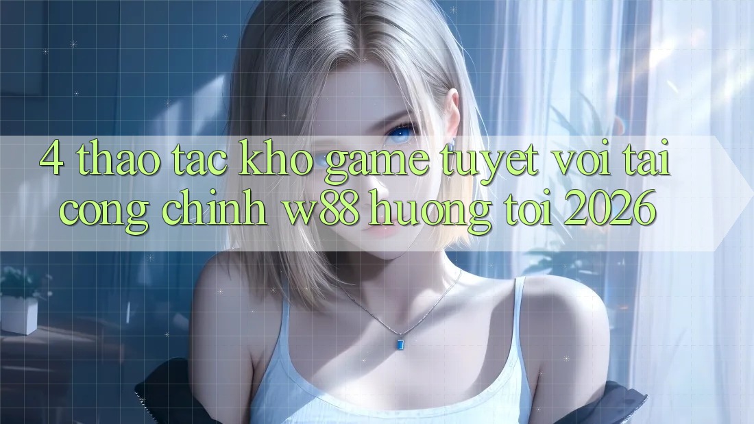 4. Thao tác Kho Game Tuyệt vời Tại Cổng Chính W88 Hướng Tới 2026 4. Thao tác Kho Game Tuyệt vời Tại Cổng Chính W88 Hướng Tới 2026