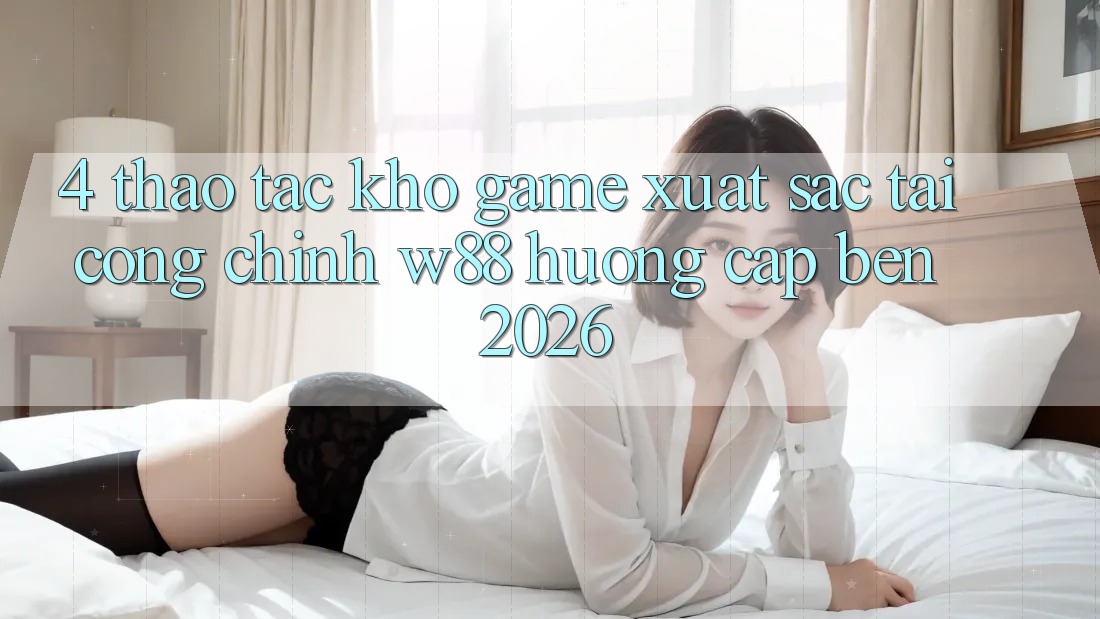 4. Thao tác Kho Game Xuất sắc Tại Cổng Chính W88 Hướng Cập bến 2026 4. Thao tác Kho Game Xuất sắc Tại Cổng Chính W88 Hướng Cập bến 2026