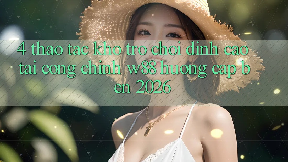 4. Thao tác Kho Trò chơi Đỉnh Cao Tại Cổng Chính W88 Hướng Cập bến 2026