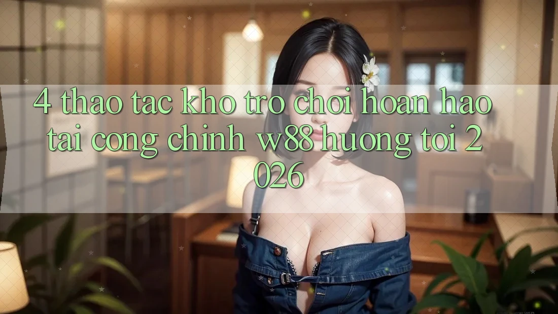 4. Thao tác Kho Trò chơi Hoàn hảo Tại Cổng Chính W88 Hướng Tới 2026 4. Thao tác Kho Trò chơi Hoàn hảo Tại Cổng Chính W88 Hướng Tới 2026