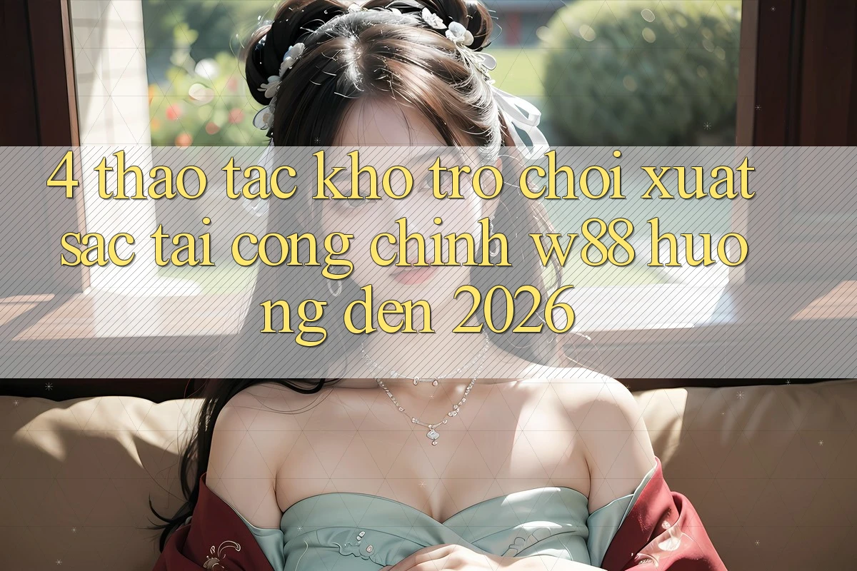 4. Thao tác Kho Trò chơi Xuất sắc Tại Cổng Chính W88 Hướng Đến 2026
