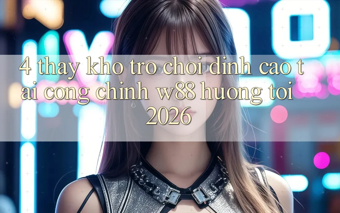 4. Thấy Kho Trò chơi Đỉnh Cao Tại Cổng Chính W88 Hướng Tới 2026