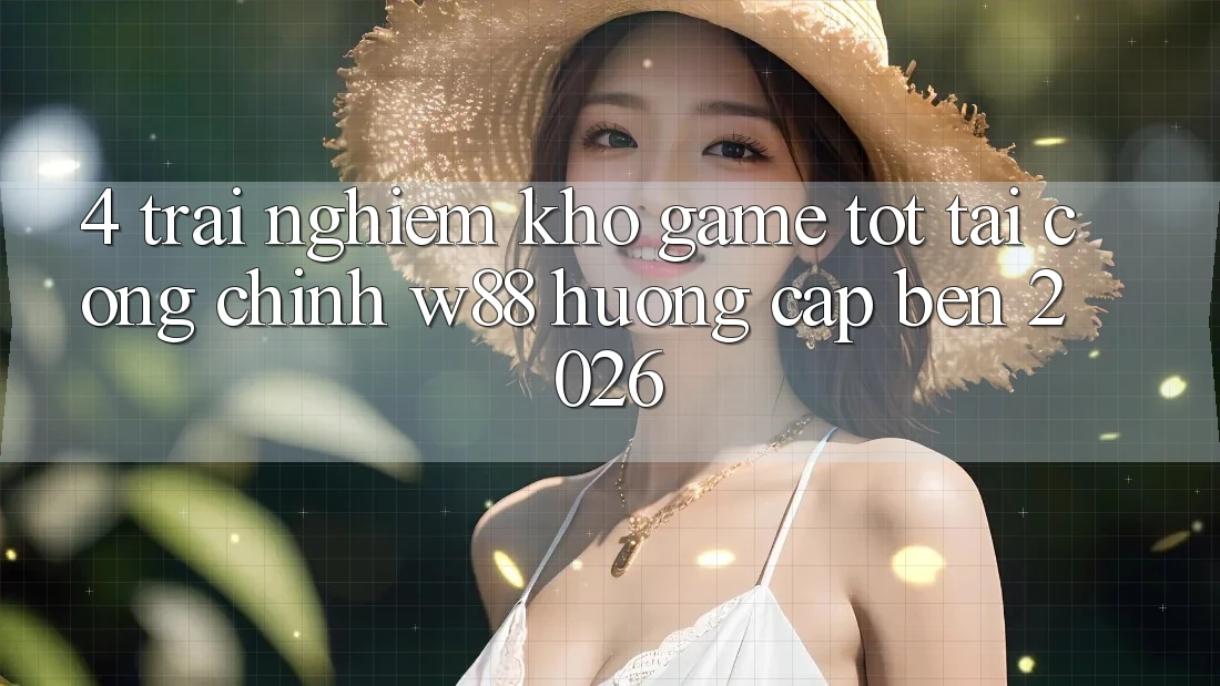 4. Trải nghiệm Kho Game Tốt Tại Cổng Chính W88 Hướng Cập bến 2026