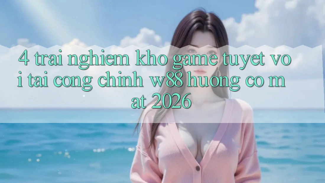 4. Trải nghiệm Kho Game Tuyệt vời Tại Cổng Chính W88 Hướng Có mặt 2026