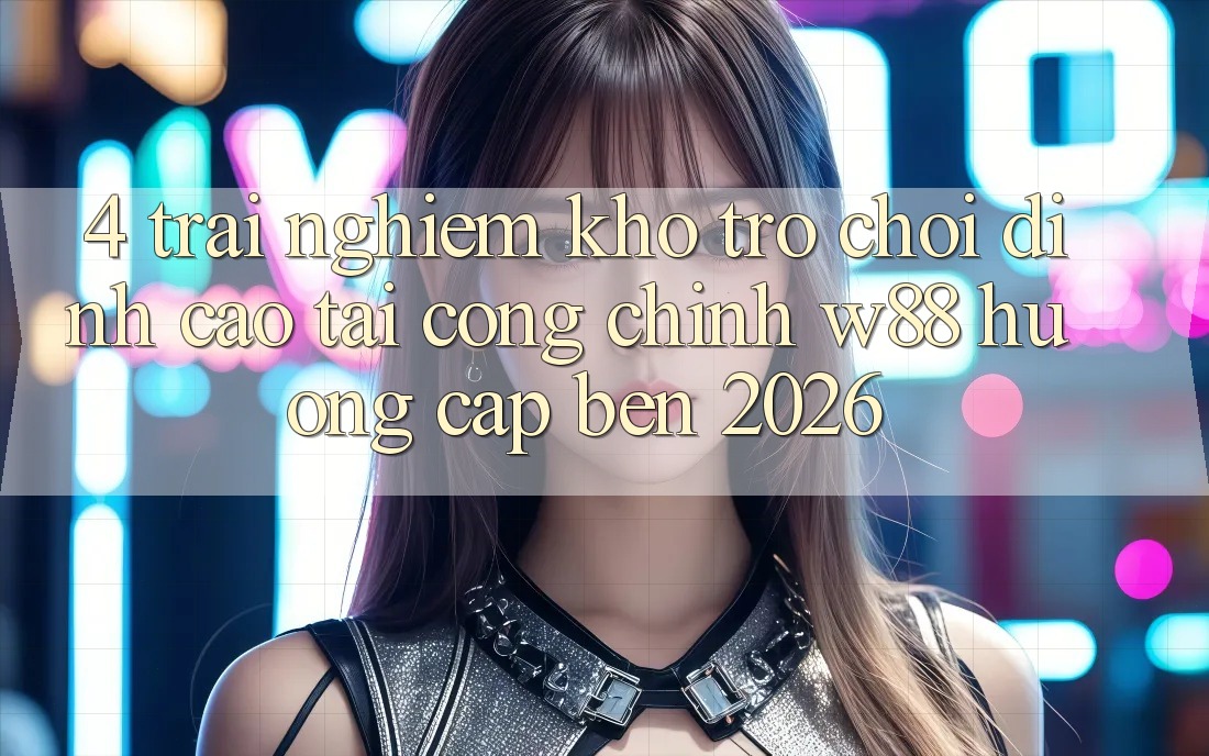 4. Trải nghiệm Kho Trò chơi Đỉnh Cao Tại Cổng Chính W88 Hướng Cập bến 2026