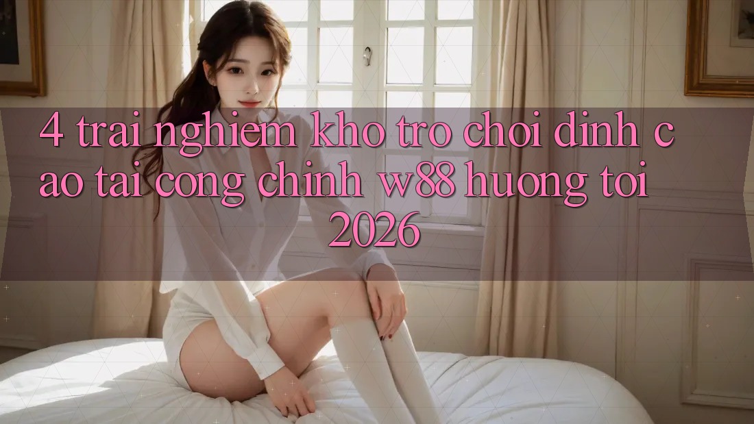 4. Trải nghiệm Kho Trò chơi Đỉnh Cao Tại Cổng Chính W88 Hướng Tới 2026
