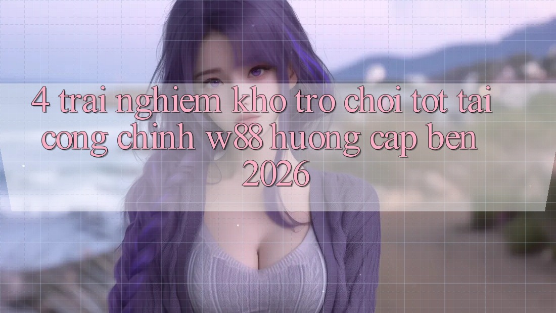 4. Trải nghiệm Kho Trò chơi Tốt Tại Cổng Chính W88 Hướng Cập bến 2026