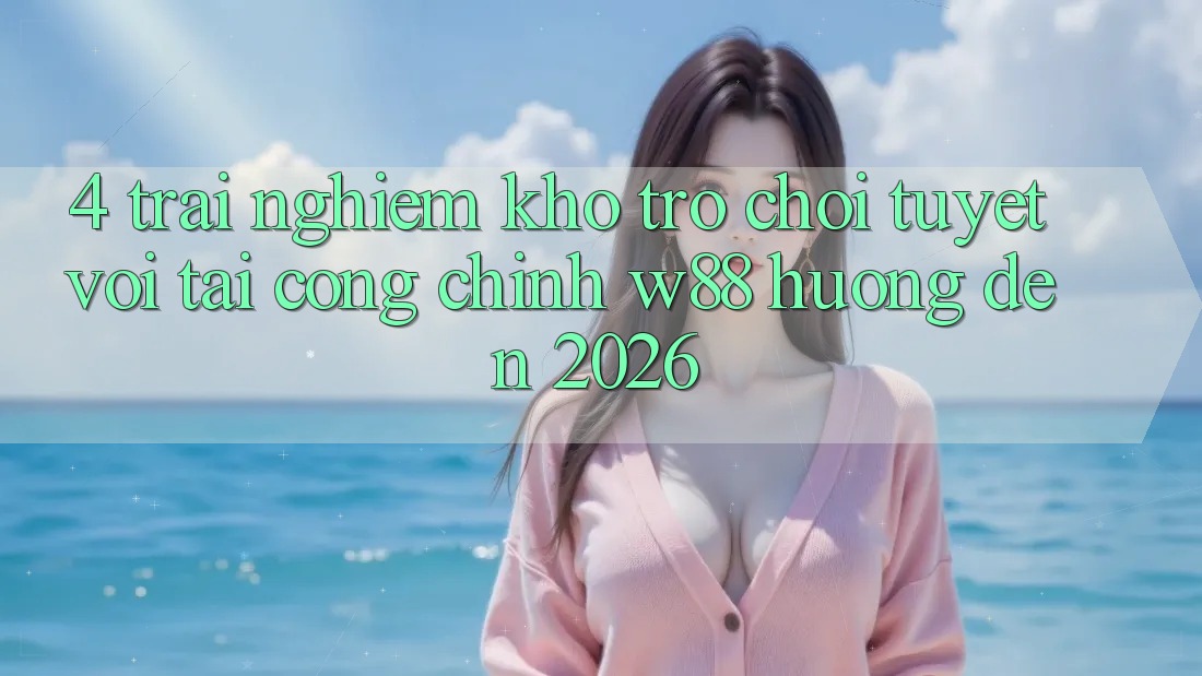 4. Trải nghiệm Kho Trò chơi Tuyệt vời Tại Cổng Chính W88 Hướng Đến 2026 4. Trải nghiệm Kho Trò chơi Tuyệt vời Tại Cổng Chính W88 Hướng Đến 2026