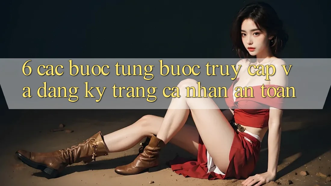 6. Các bước Từng Bước Truy Cập Và Đăng Ký Trang cá nhân An Toàn