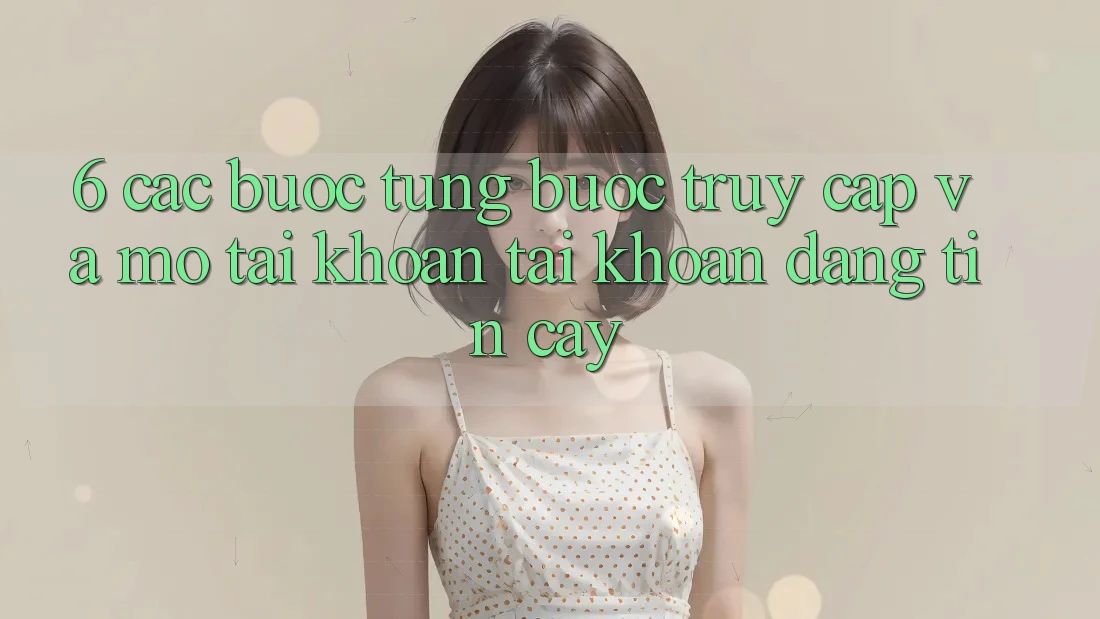 6. Các bước Từng Bước Truy Cập Và Mở tài khoản Tài Khoản Đáng tin cậy
