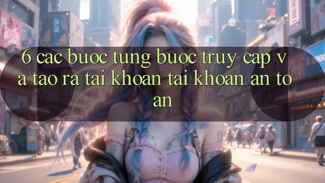 6. Các bước Từng Bước Truy Cập Và Tạo ra tài khoản Tài Khoản An Toàn