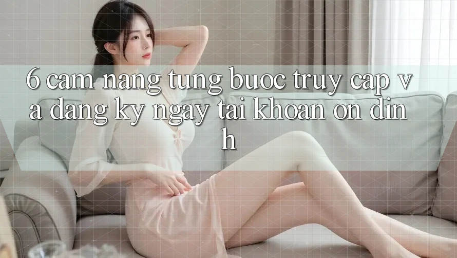 6. Cẩm nang Từng Bước Truy Cập Và Đăng ký ngay Tài Khoản Ổn định