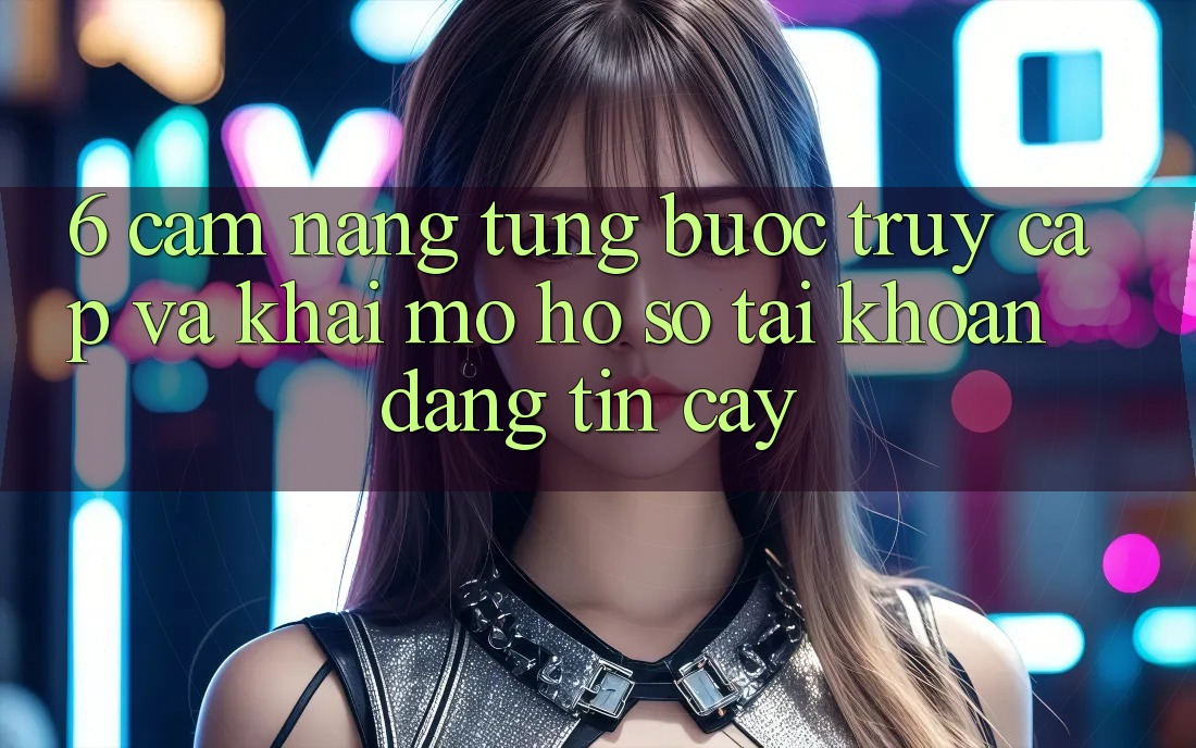 6. Cẩm nang Từng Bước Truy Cập Và Khai mở hồ sơ Tài Khoản Đáng tin cậy