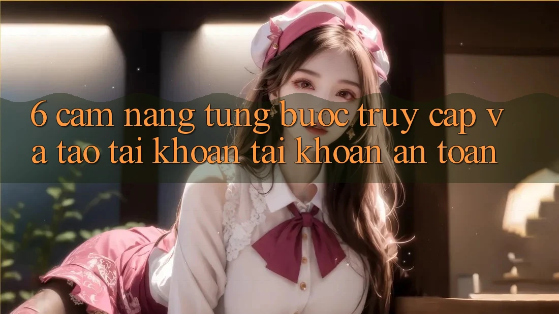 6. Cẩm nang Từng Bước Truy Cập Và Tạo tài khoản Tài Khoản An Toàn
