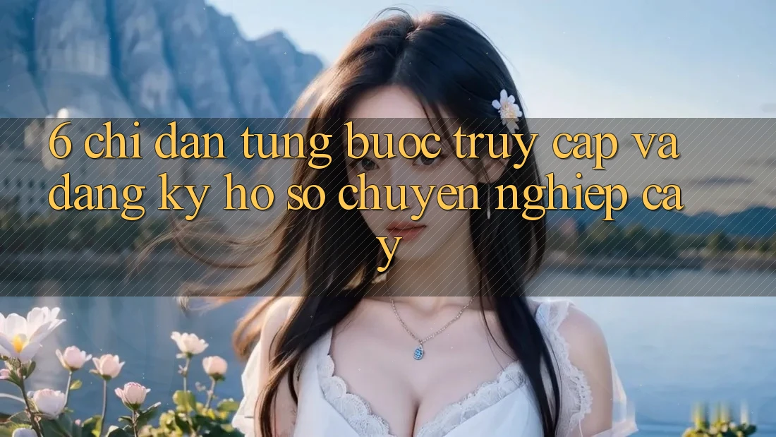 6. Chỉ dẫn Từng Bước Truy Cập Và Đăng Ký Hồ sơ Chuyên nghiệp cậy