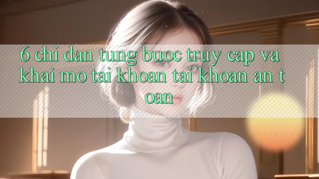 6. Chỉ dẫn Từng Bước Truy Cập Và Khai mở tài khoản Tài Khoản An Toàn