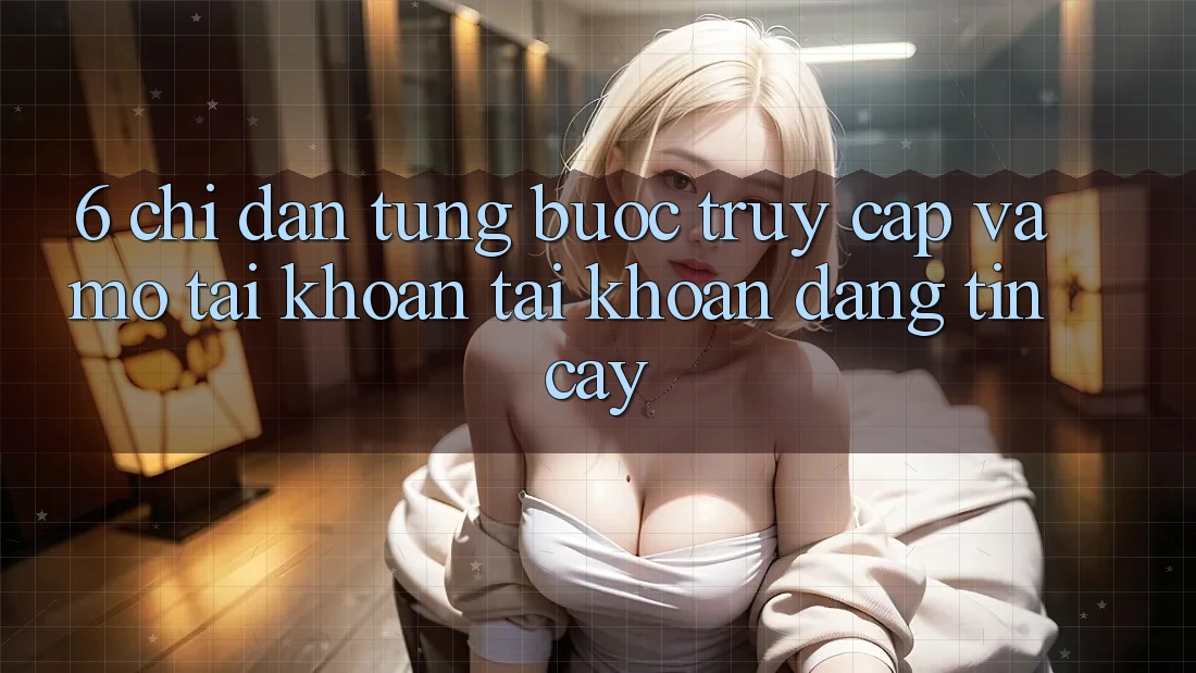 6. Chỉ dẫn Từng Bước Truy Cập Và Mở tài khoản Tài Khoản Đáng tin cậy