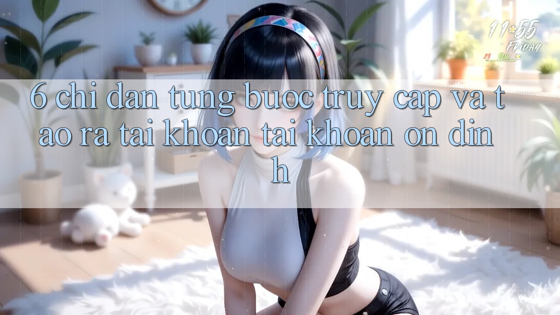 6. Chỉ dẫn Từng Bước Truy Cập Và Tạo ra tài khoản Tài Khoản Ổn định 6. Chỉ dẫn Từng Bước Truy Cập Và Tạo ra tài khoản Tài Khoản Ổn định