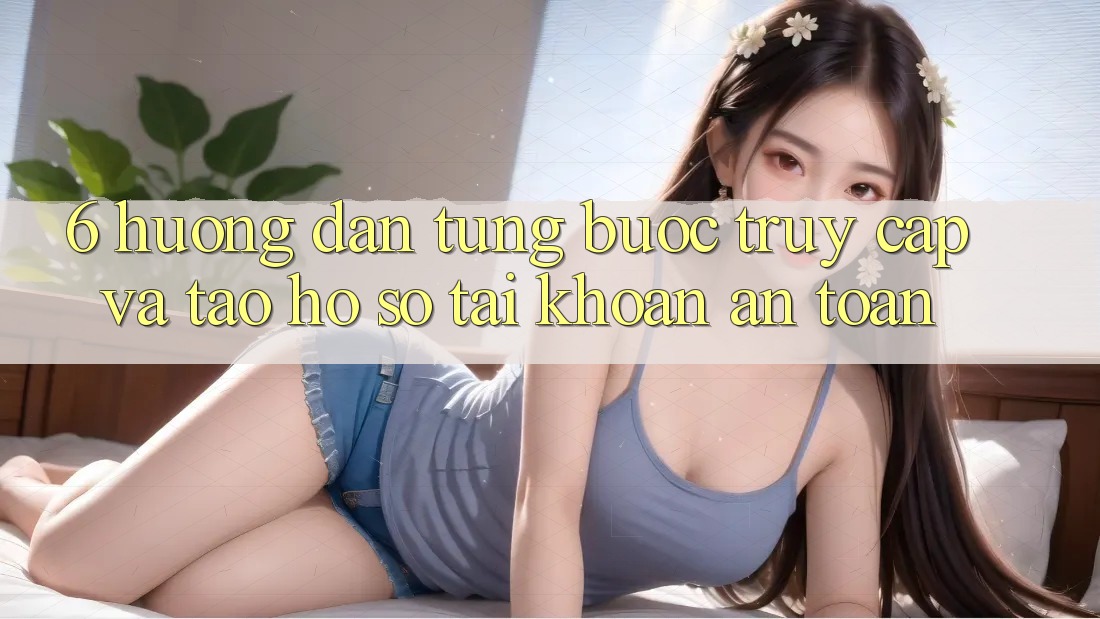 6. Hướng Dẫn Từng Bước Truy Cập Và Tạo hồ sơ Tài Khoản An Toàn