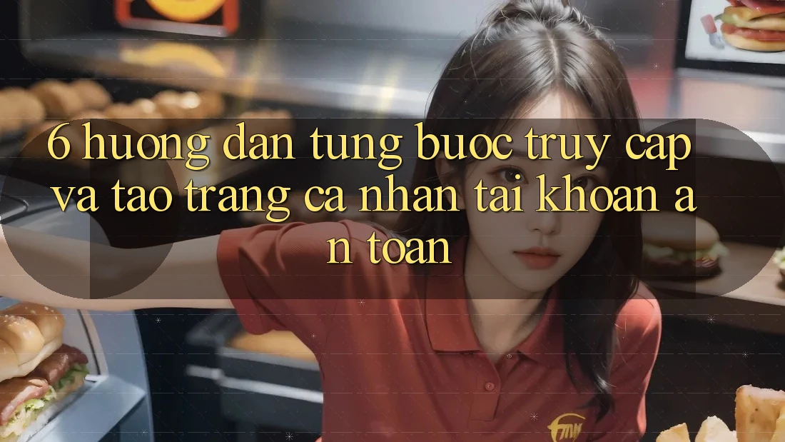 6. Hướng Dẫn Từng Bước Truy Cập Và Tạo trang cá nhân Tài Khoản An Toàn 6. Hướng Dẫn Từng Bước Truy Cập Và Tạo trang cá nhân Tài Khoản An Toàn