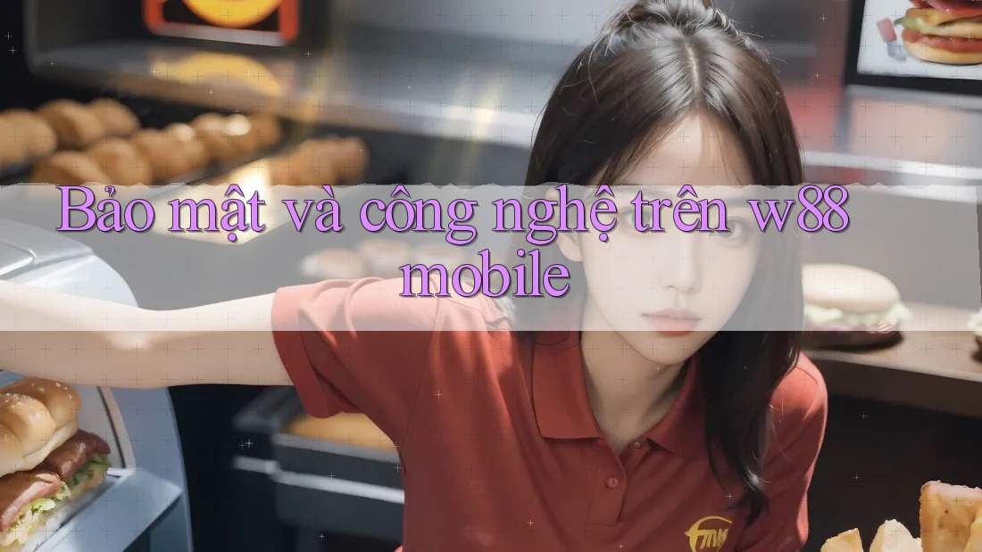 Bảo mật và công nghệ trên w88 mobile